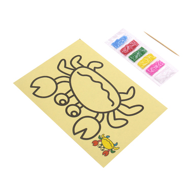 中号沙画